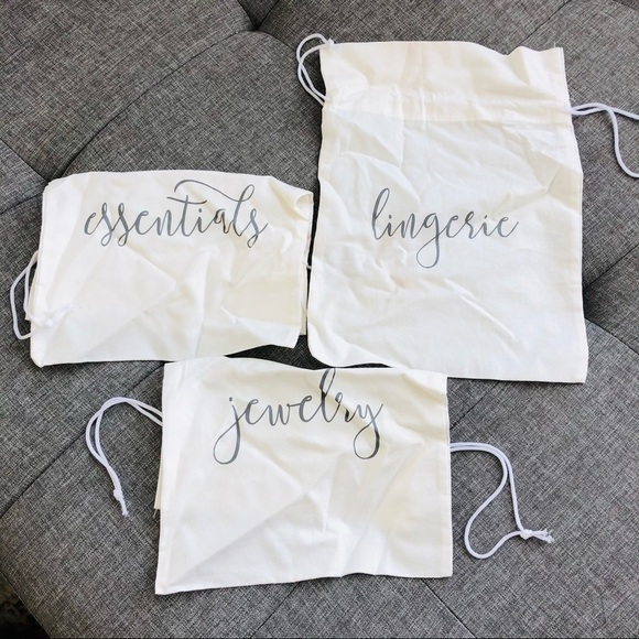 NWOT! Giftable Travel Accessory Bags - Picture 5 of 6